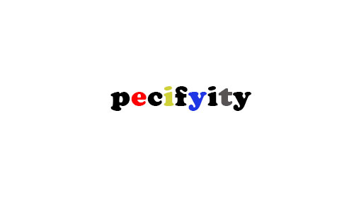 specifity page